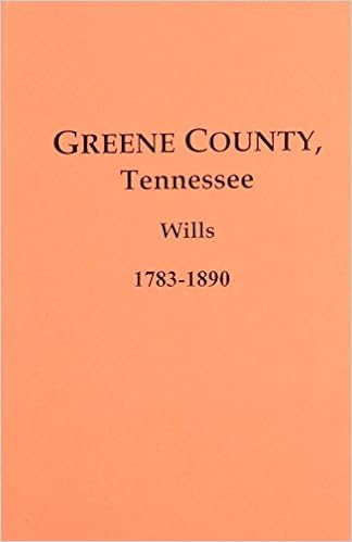 Greene County, Tennessee Wills, 1783-1890