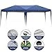 Yaheetech 10' X 20' Outdoor Easy Pop up Canopy Heavy Duty Gazebo Pavilion for Party Wedding Events BBQ