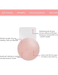 Sujetador adhesivo sin tirantes, color beige