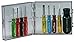 Xcelite PS88V Compact Convertible Screwdriver Set, With Clear Plastic Case, Inch Sizes, 9-Piece