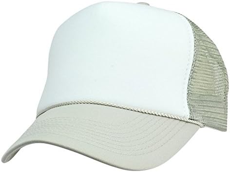 Quality Merchandise Premium Trucker Cap Modern Summer Urban Style Cap - Adjustable Snapback - Unisex Design - Mesh Back