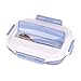 Homespon Lunch Box Insulated Lunch Bag Container Bag Spoon and Chopsticks Set For Office School Camping Snack Food Storage Boxes,flat