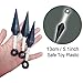 IDOXE Naruto Konoha Leaf Village Shinobi Headband with Naruto Ninja Props Kunai Plastic Toy for Anime Cosplay 4 Set