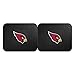FANMATS NFL - Arizona Cardinals 2 Rear Seat Utility Mats | Black | 14