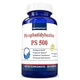 Phosphatidylserine 100 - Ideal No Additives Phosphatiylserine 500mg Complex - Non-GMO Gluten Free Pure Natural Phosphatidyl Serine by BoostCeuticals