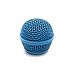 Seismic Audio SA-M30Grille-Blue Replacement Blue Steel Mesh Microphone Grill Head for Shure SM58, Shure SV100