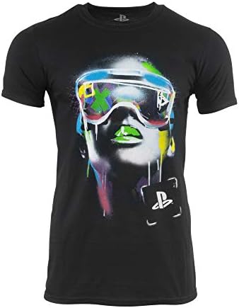 Official Playstation Grifter Model Black T-Shirt