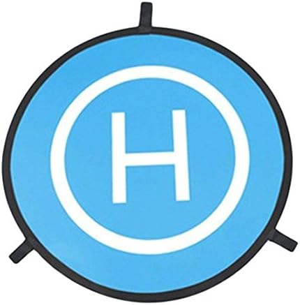 OUNNE Landing Pad Portable Foldable Waterproof Helipad, Oversize D75CM for RC Drones Helicopter