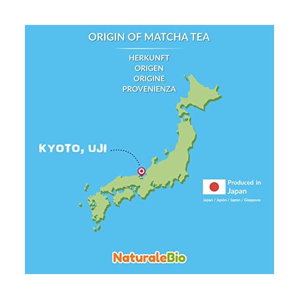 Matcha-Tee-Pulver-Bio - Ceremonial Grade - Original Green Tea aus Japan. Grüntee-Pulver Matcha Zeremonie-Qualität… – Bild 7