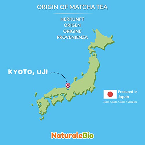 Matcha-Tee-Pulver-Bio - Ceremonial Grade - Original Green Tea aus Japan. Grüntee-Pulver Matcha Zeremonie-Qualität… – Bild 7