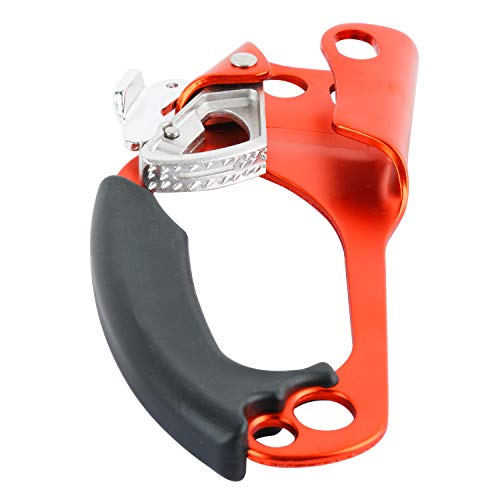 Yaesport Climbing Left Hand Ascender Rock Climbing Tree Arborist Rappelling Gear Equipment Rope Clamp for 8~12MM Rope