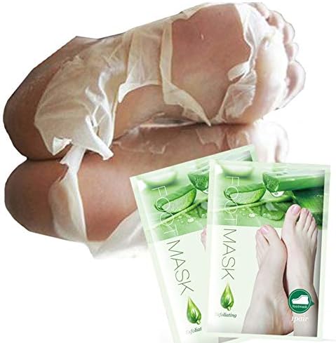 Hnfszd Mask Socks for Pedicure Baby Feet Mask Exfoliation Foot Pads for Legs Dead Skin Whitening Foot Mask 2Pair/Lot