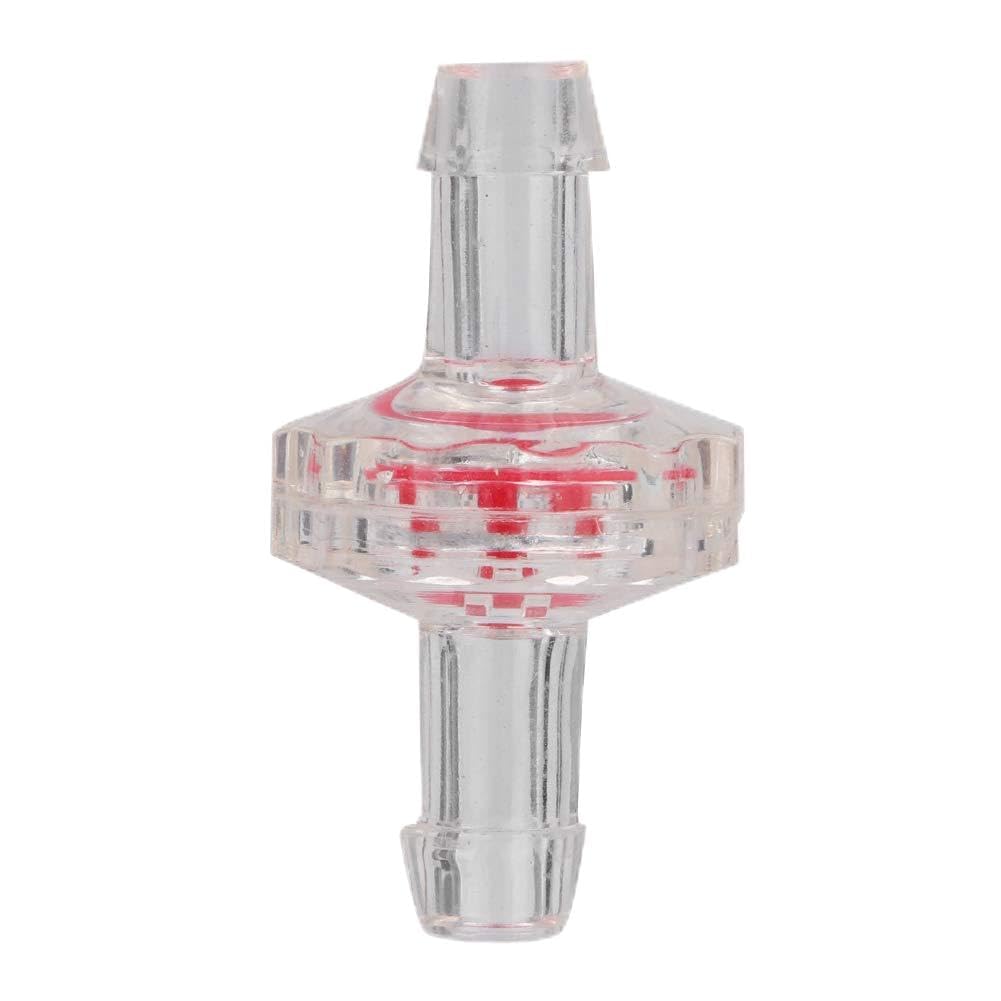 Non-Return Check Valve, 10Pcs Aquarium Air Pump One-Way Inline Check Valve Non Return Fit for Fish Tank(7mm)