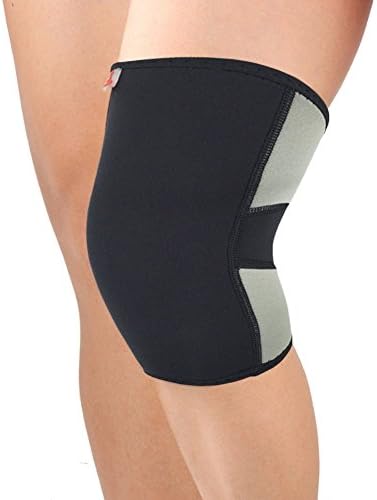 Fit Knee Brace | 4pcs Comfortable Large Black-Red Knee Sleeve Support with Thermal Compression | Safe Durable Flexible Non-Slip Neoprene for Running Weightlifting Recovery Sport Daily Wear | 1198.03