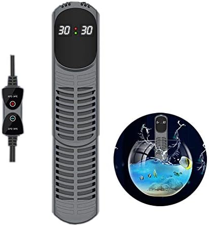 DJLOOKK Aquarium Heater Intelligent Aquarium Heater Stable PTC Heating Temperature Control Thermostat Over Temperature Protection Heating Rod Suitable For Medium And Large Fish Tank,1200W