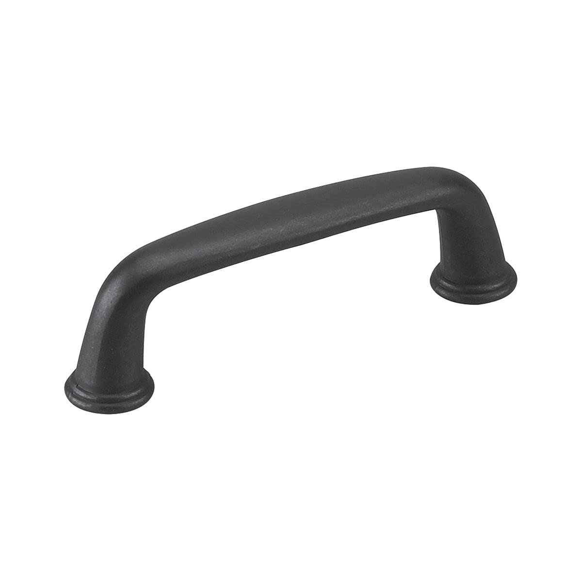 Photo 1 of Richelieu Hardware BP876900 Nantes Collection 3-inch (76 mm) Center-to-Center Matte Black Traditional Round Cabinet and Drawer Pull Handle for Kitchen, Bathroom, and Furniture