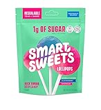 SmartSweets Lollipops, 3oz, Blue Raspberry