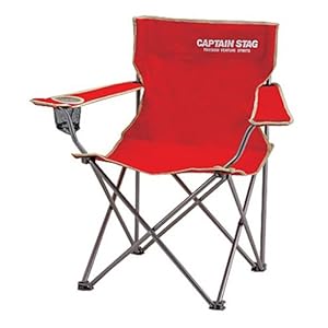 キャプテンスタッグ(CAPTAIN STAG) パレット ラウンジチェアtype2 レッド M-3914