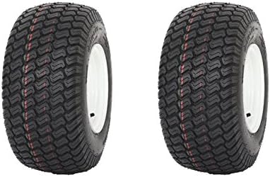 Nivel Slasher 18x8.5-8 4 Ply Golf Cart Turf Tire/Rim Combo Set of 2