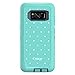 OtterBox Defender Series SCREENLESS Edition for Samsung Galaxy S8 - Retail Packaging - Mint DOT (Tempest Blue/Aqua Mint/Mint DOT)