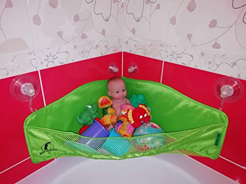 2 Bath+Toy+Organizer+Adhesive+Toddlers