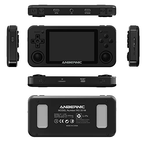 HAIHUANG RG351M Retro Game Console,WiFi Builtin Online Sparring