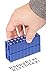 Contact USA Large 36-Piece American Typewriter Pegz Connectable Upperase Alphabet Stamp Set, Navy
