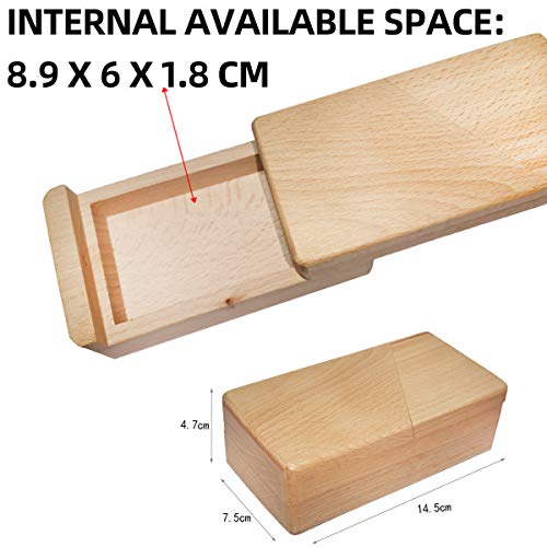 DCBEAUTIFUL Impossible Puzzle Box 3D Brain Teaser Toy, Original Color