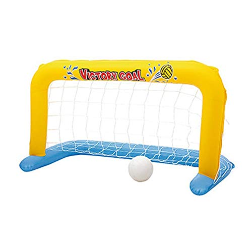 Pannow Inflatable Football Goal Net with Balls,Pool Water Game Family Fun Soccer Game Goal Post Water Toys for Adults and Kids - Thumbnail 3