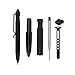 UNKE Self Defense Tactical Pen Portable Glass Breaker Survival Camping Tool Black