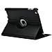 AiSMei Case for 9.7-Inch iPad 5th (2017)/ iPad 6th (2018)/ iPad Air (2015), Rotating Protective Case Cover w/Auto Wake/Sleep Function,Black