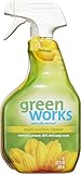 Green Works Multi-Surface Cleaner, Spray Bottle, Lemon, 32 Ounces (Pack of 3)(Packaging May Vary)