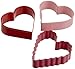 Wilton 3 Piece Hearts Cutter Set