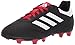 adidas Unisex-Kid's Goletto VI Firm Ground Football Shoe, Black/White/Scarlet, 12K M US Little Kid