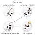 Homost French Press Coffee Tea Maker 34 oz 8 cups 304 Stainless Steel Double Sides Precise Scale,Thick Durable Heat Resistant Glass,With Milk Frother & 2 Screens, Copper