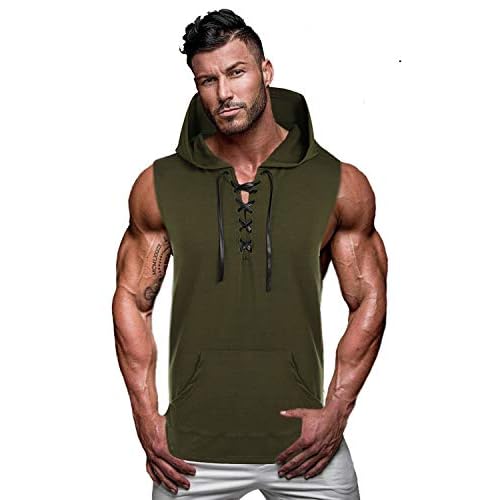 muscle shirt hoodie