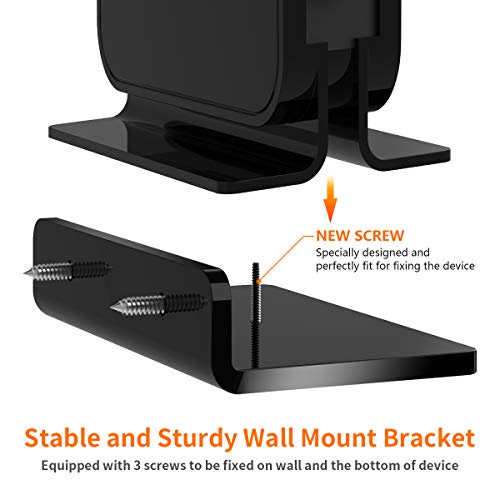 Sturdy Clear Acrylic Wall Mount Bracket Holder for NETGEAR Cable Modem CM500(Only for 300Mbps Max Download)