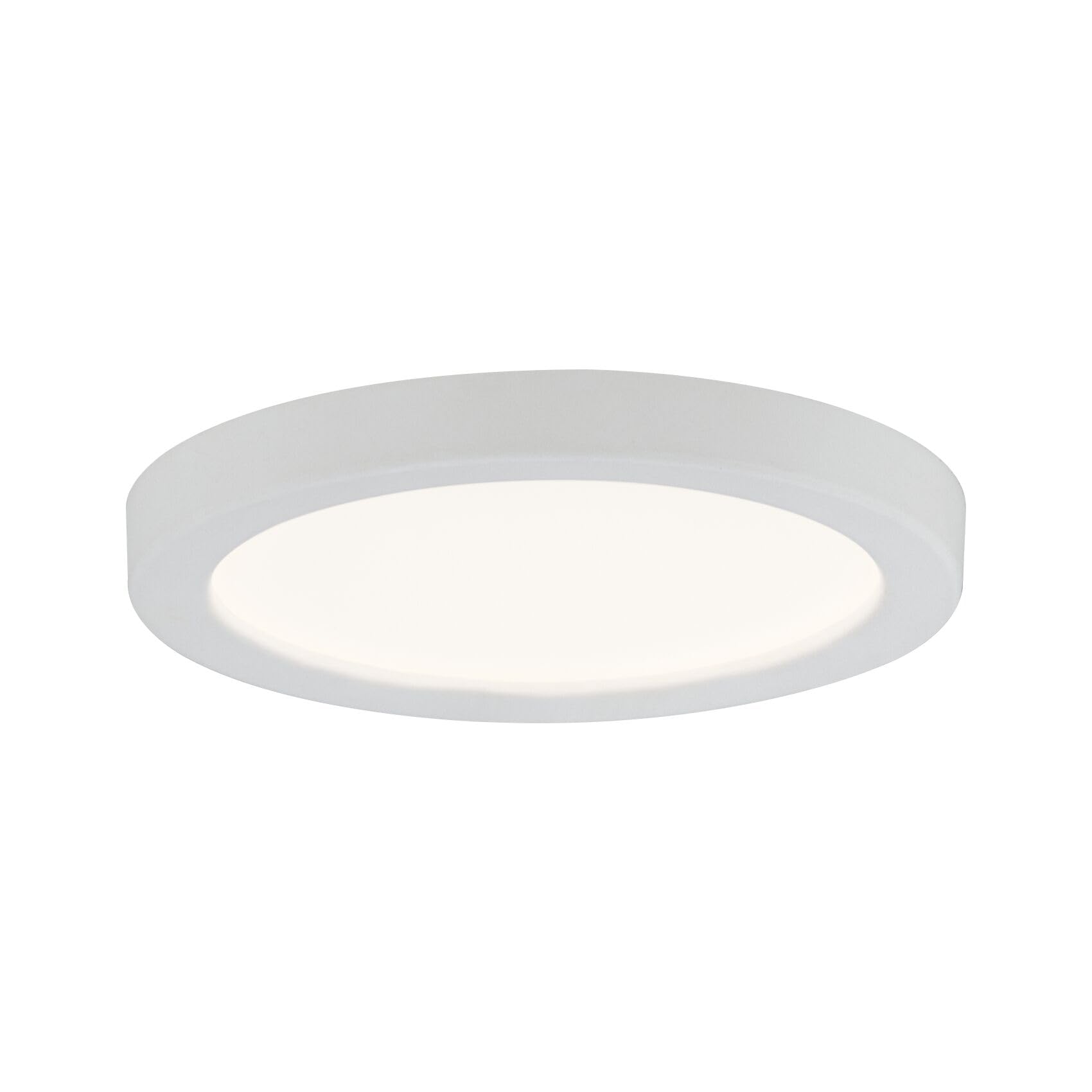 Paulmann 92945 Areo LED Panel Round incl. 1x5-watt Ceiling lamp White matt Ceiling luminaire Plastic Living Room lamp 3000 K