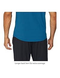 Camiseta de manga corta de secado rápido BALEAF para hombre Camisetas de entrenamiento para correr