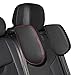 Aukee Car Seat Pillow Headrest Neck Support Travel Sleeping Cushion for Kids Adults Black