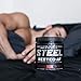 Steel Supplements Rested-AF Post Workout Recovery Aid Promotes Deep Sleep and Muscle Recovery 30 Servings Fruit Punch