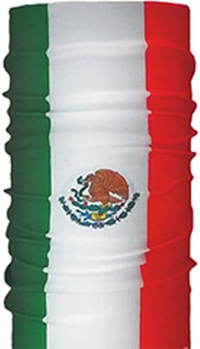TuberbandSeamless Multifunctional Unisex World Cup of Soccer MEXICO Country Flag Bandana. Unique Design. Microfiber. Outdoor Sport Head Band. One Size Fits Most .UV Protection, Strong, Durable, Soft, Breathable, Absorbent, Can Be Used As Hairband, Wrist Band,neckerchief,cap,face Mask,balaclava,hood,sun Guard , Hat Liner and More.