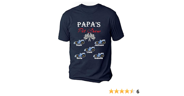Amazon.com: Personalized T Shirt - Papa 