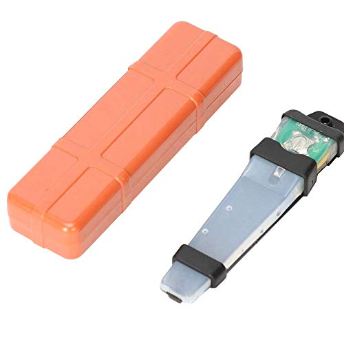 Efanr Tactical Helmet Light LED Safety Flashlight FMA Survival Light with Magic Tape Backed for Outdoor Airsoft Bike Sports Driving (Green)
