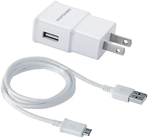 Wall Charger 2A + Micro USB Cable for Samsung Galaxy S4,S6,S6 Edge,S7,S7 Edge,Note 4,Note 5,LG G3,HTC M8,More