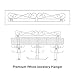 Premium White Jewelry Hanger with Branches and Rows (16.5