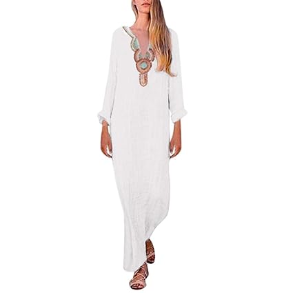 linen maxi dress amazon