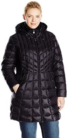 bernardo plus size down coats