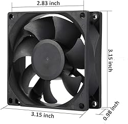80mm 24V DC Cooling Fan CF8025 High Speed 24V 80mm
