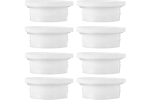Bung Cap Chemical Barrel Cover: 8pcs Oil Barrel Caps Drum Lids Plastic Drum Covers Thread fButtress Drum Bung for 53 Gallon D